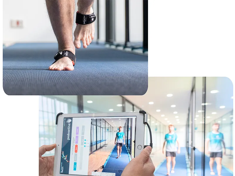 Motion analysis with inertial sensors (IMU)